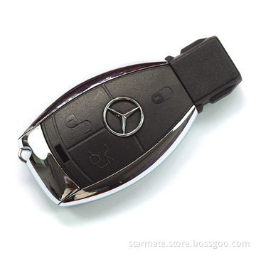 Keychain USB Flash Drive, Available in Black and White, OEM and ODM Orders are Welcome